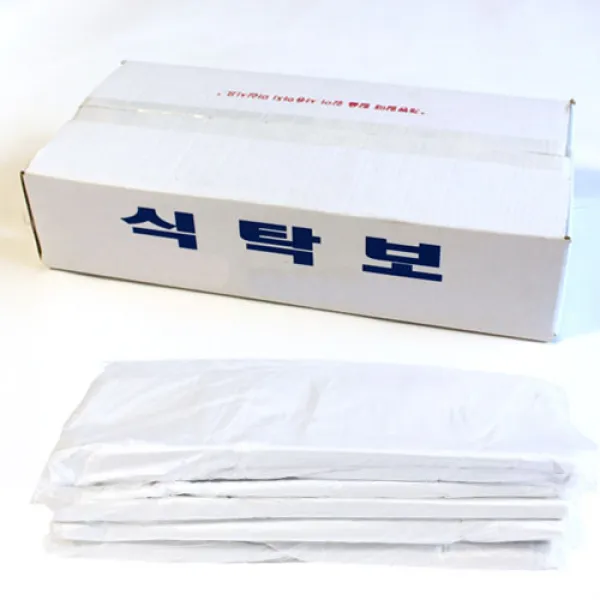 SJ 일회용 일반식탁보 250매 1box 비닐식탁보 상종이 횟집비닐 장례식장