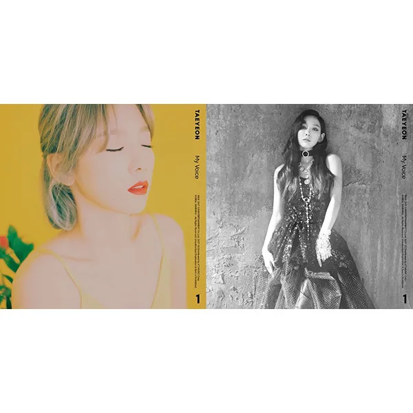(CD) 태연 (Taeyeon) - 1집 My Voice (Fine Ver./ I Got Love Ver. 커버 랜덤 발송), 단품