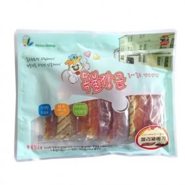 D654522 독불장군_ 젤리꽈배기_ 400g_ 애완간식애견용품펫간식, 1개입, 젤리꽈배기