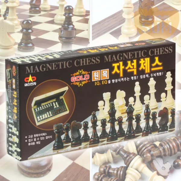 대신전자, 대신_골드 원목 자석 체스(30)