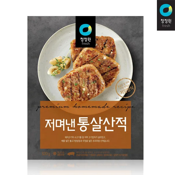 저며낸통살산적 640(320g+320g)x2개, 단품