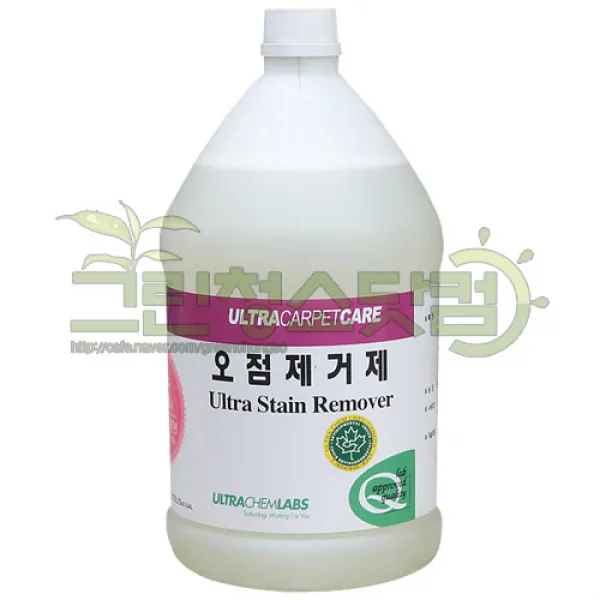 울트라 오점제거제3.75L 카펫트 쇼파 직물류세정제 오염닦는세제 커튼 섬유 카페트 의류 이불 청소약품 오염얼룩오점제거제, 1개