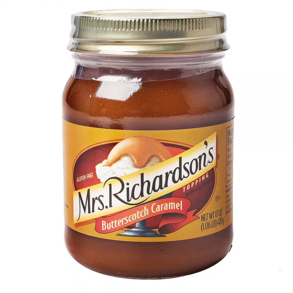 미세스리차드슨 토핑 버터스카치 카라멜, 481g, 1개