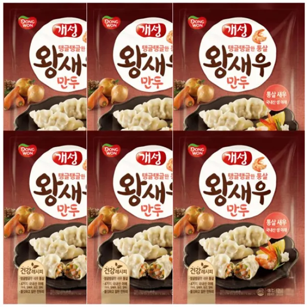 동원 개성 왕새우만두, 6봉, 315g