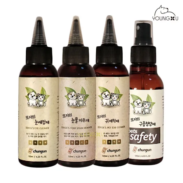 또자의 눈물지우개 눈세정제 귀세척제 구강청량제 - 4종세트, 1set, 120ml