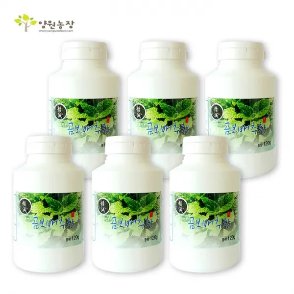 양원농장 곰보배추환, 6통, 120g