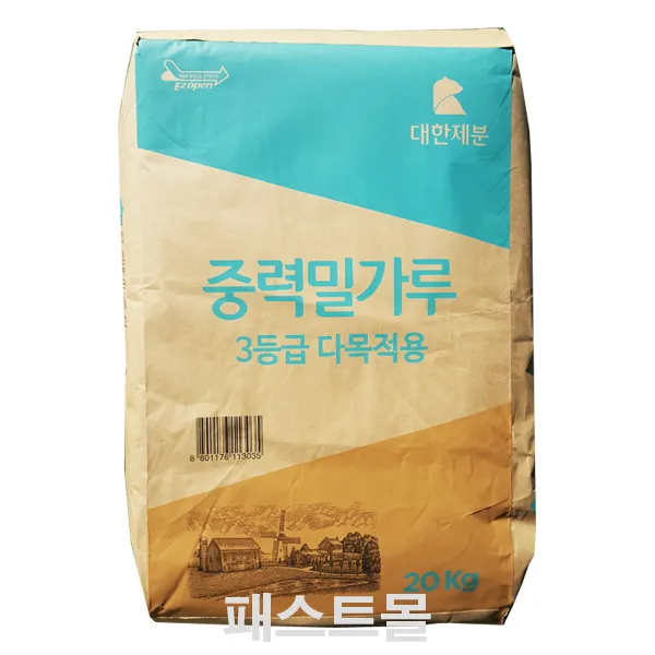 대한제분 곰표 공작밀가루 20kg, 20kg, 1개
