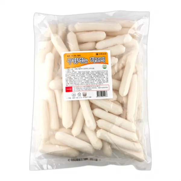 지산푸드 구워먹는(치즈떡)-1kg, 1kg, 1개