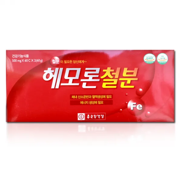 종근당건강 헤모론철분 60g 1개