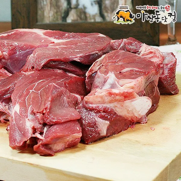 마장동닷컴 곡물비육우의 부드러운 소사태살 1kg, 1팩