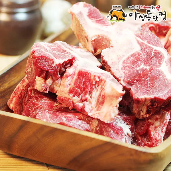 마장동닷컴 곡물먹인 소의 참좋은 목뼈 2Kg, 1봉, 2kg