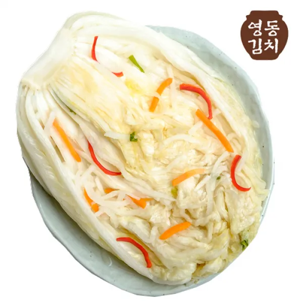 [영동김치] 국내산 백김치 5kg, 1개