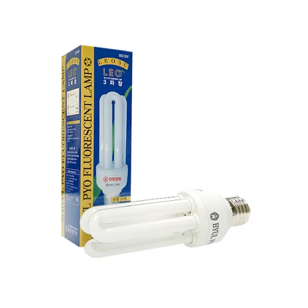 별표 삼파장 램프 20W (DC12V), 주광색