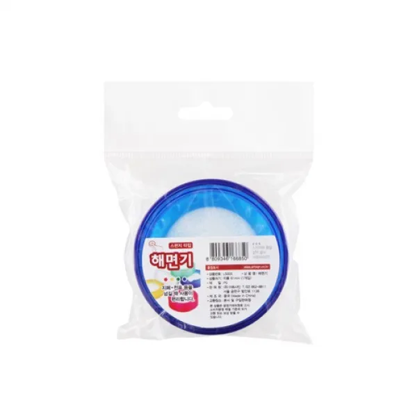 WDYS_ 해면기 69x25mm (청 적 녹 분 흰)1入 (9959), 단일 수량