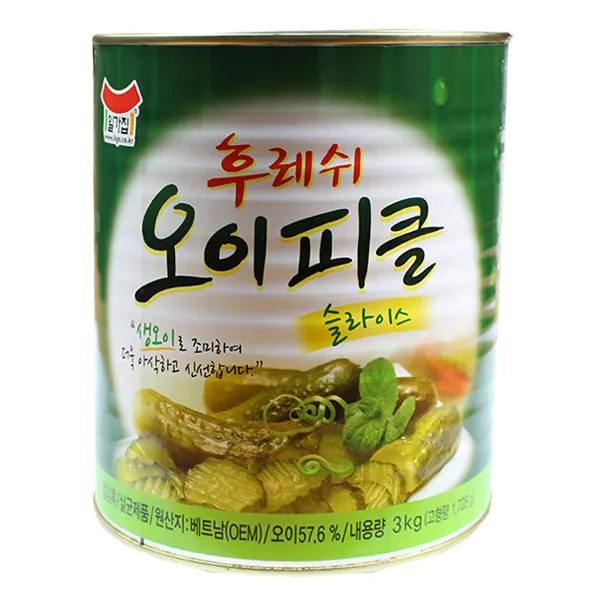 일미 슬라이스 오이피클, 3kg, 1개