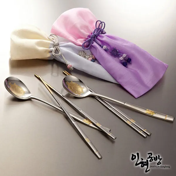 [인현공방] 프리미엄 명품건강 금수저세트 - 모음특가, 1세트, 01.장수거북이 샌딩금수저세트(한지케이스)
