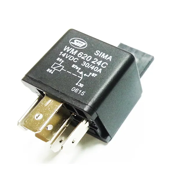 모토일렉트론 듀얼휴즈소켓 과 릴레이모음, 5P-24V 릴레이
