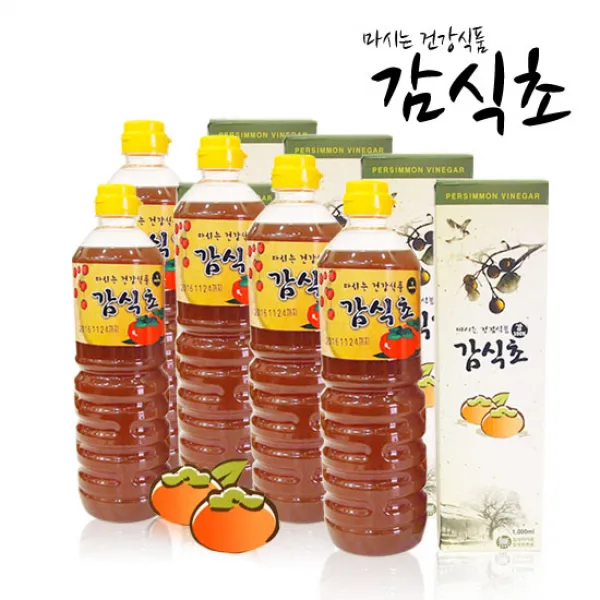 [삼백식품] 3년숙성 감원액100％ 감식초5병(1000mlx5pet)