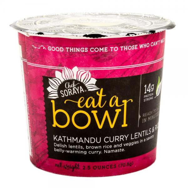 Chef Soraya Eat A Bowl 카트만두 커리 렌틸 앤 라이스, 70.8g, 1개