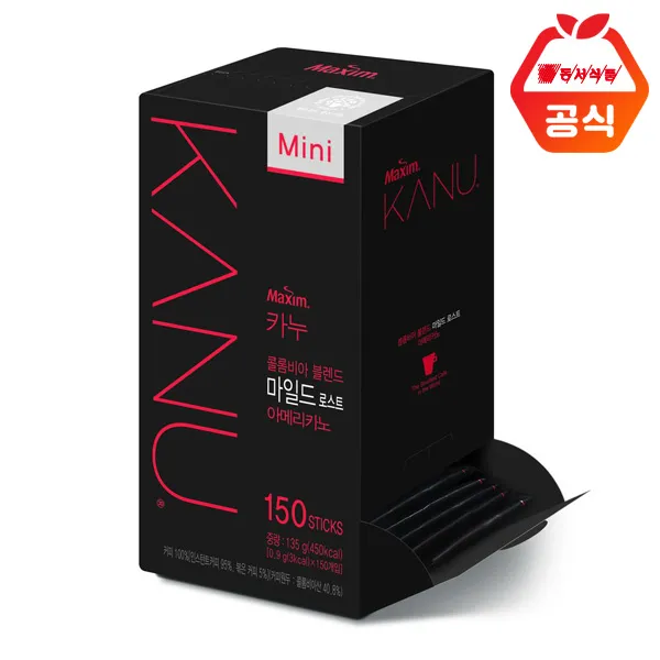 [동서식품] 맥심 카누 마일드 미니 150티백, 단품