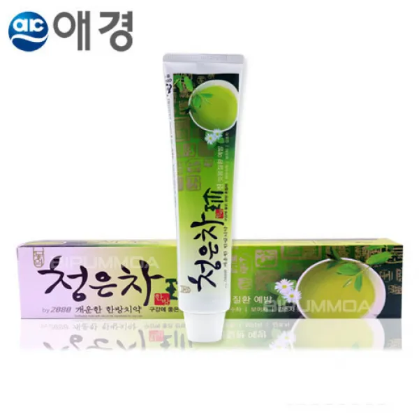 애경 동의 청은차진 120g 치약 2080치약, 50개