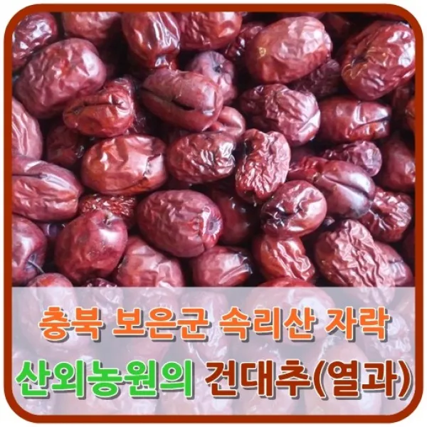보은건대추 속리산표 당도높은, 1kg, 1개