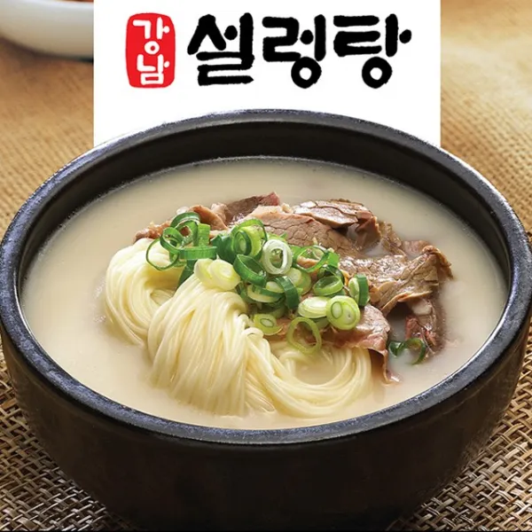 우리존 강남 소고기 설렁탕 1봉(600g) 할머니의 손맛이 담긴 간편조리식품, 600g, 1팩