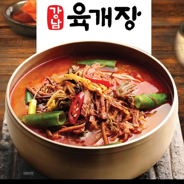 우리존 강남 육개장 1봉(600g) 할머니의 손맛이 담긴 간편조리식품, 600g, 1팩