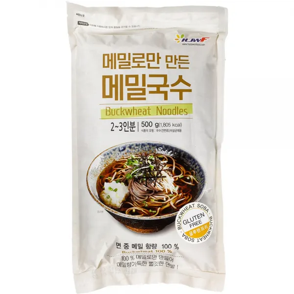 효자원 메밀로만 만든 메밀국수, 500g, 3개