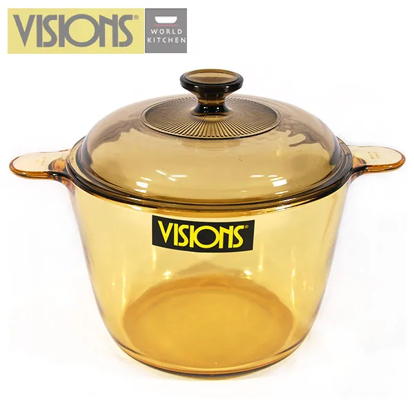 VISIONS 정품 대용량 비젼냄비 곰솥 내열냄비 유리냄비, 비젼3.5L(높은형)