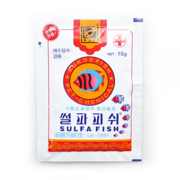 설파피쉬 수용성 광범위 항균충제 [10g], 10g, 1개