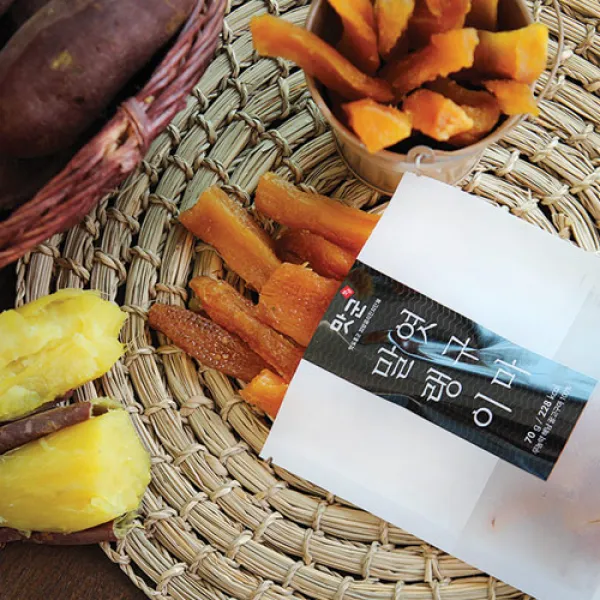 맛군 해남 꿀고구마 엿구마 말랭이, 10봉, 엿구마 말랭이 70g