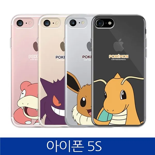 Ss1705 아이폰5s. 뉴 포켓몬 큐티 투명 폰케이스 Iphone5s Case