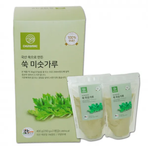 청맥 쑥미숫가루, 2개