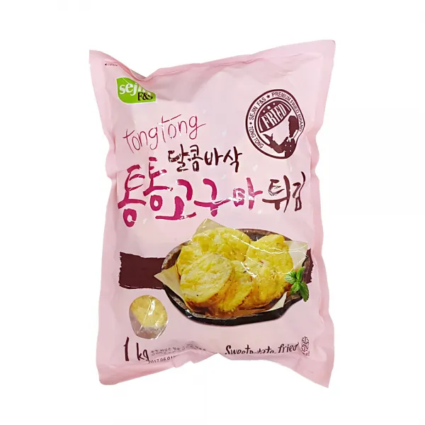 비비수산 별도의 해동없이 간편하게 즐길수있는 달콤 바삭 고구마튀김 1pack, 1팩
