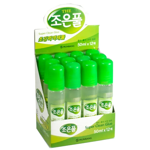 (조은풀) 물풀 50ml 낱개 / 액체풀 투명풀 문방사, 단품