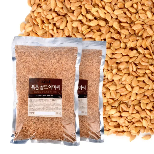 바른약초 골드아마씨(볶음), 1kg, 2개, 2kg