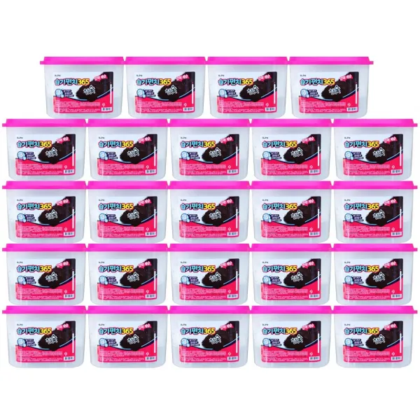 지라이프 습기펀치365 참숯 제습제 본품 24개