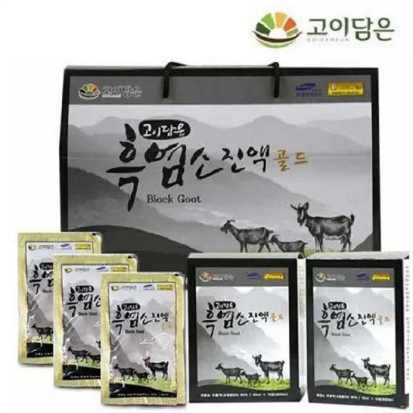 - 고이담은 흑염소진액 골드 1박스(80ml x 30포) 기타건강즙, 1개, 2400ml