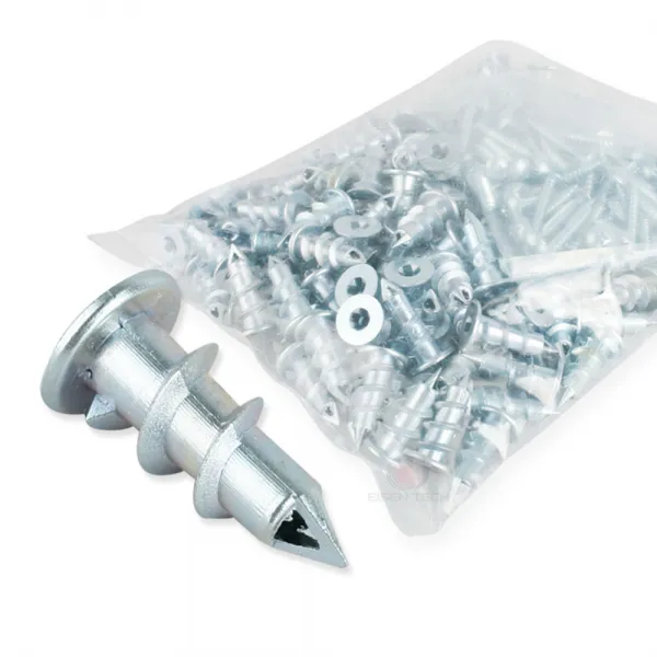 아이젠테크 석고 보드용 천공 앙카+피스 세트 각 100개 1봉