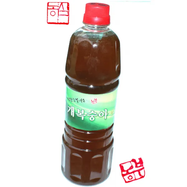 농선 방임형 농사 개복숭아 발효원액, 1병, 900ml