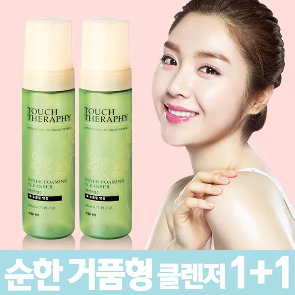 과일나라 터치테라피 이너 포밍 클렌저 여성청결제, 2개, 200ml