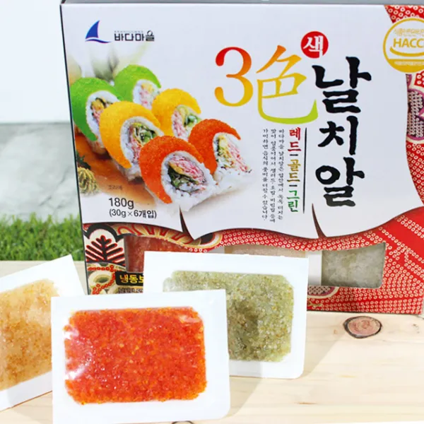 바른씨 삼색날치알 180g, 삼색 날치알 180g