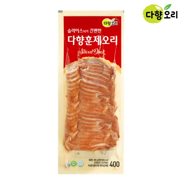 다향오리 훈제오리 200g 외 6종 골라담기, 훈제슬라이스 400g, 1개