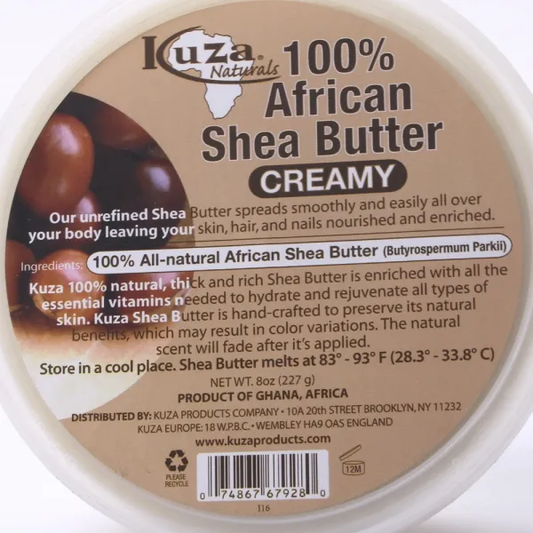 쿠자 아프리칸 시어 버터 크리미, 227g, 1개