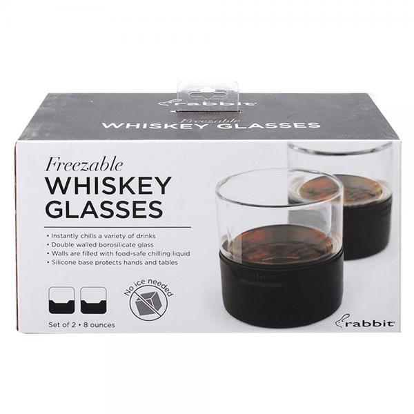 래빗 Rabbit 프리저블 위스키 글래스 언더락, 2개입