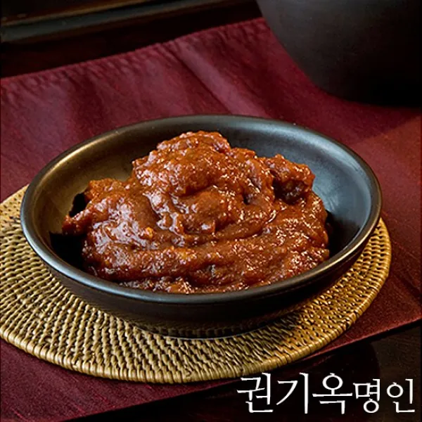 [식품명인 권기옥] 꽁보리 막장, 450g, 1개