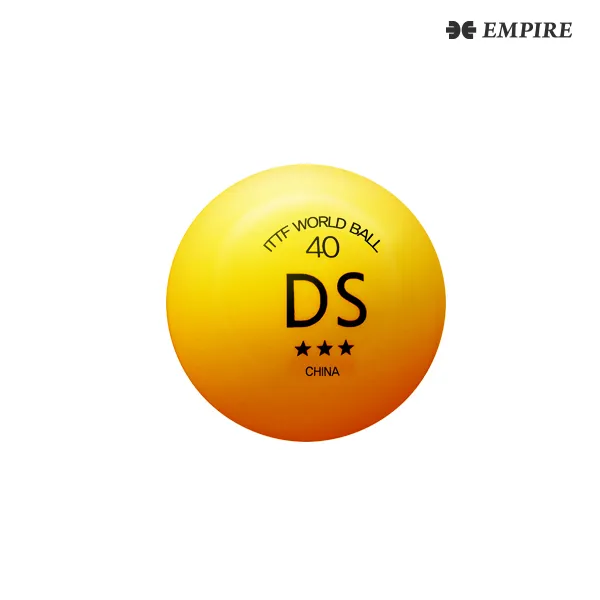엠파이어 DS 3성 시합구 탁구장 탁구공120개(품질보증), DS 시합구 120개 가방(주황)