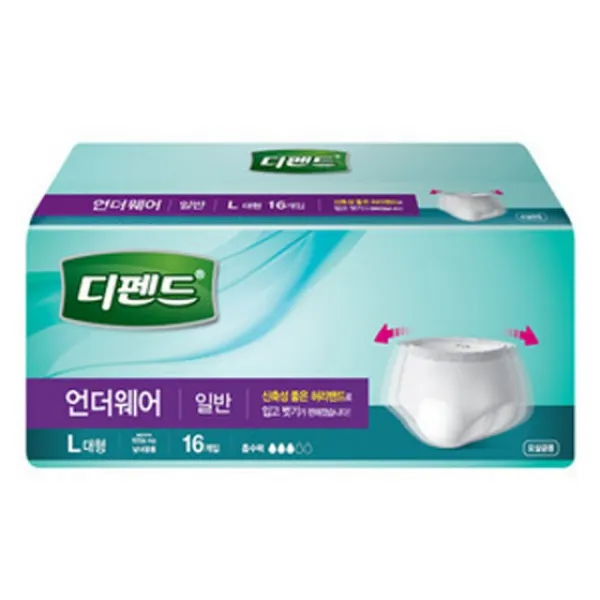 성인용언더웨어 중형 18매×4팩 성인용기저귀 소변용, 본상품선택