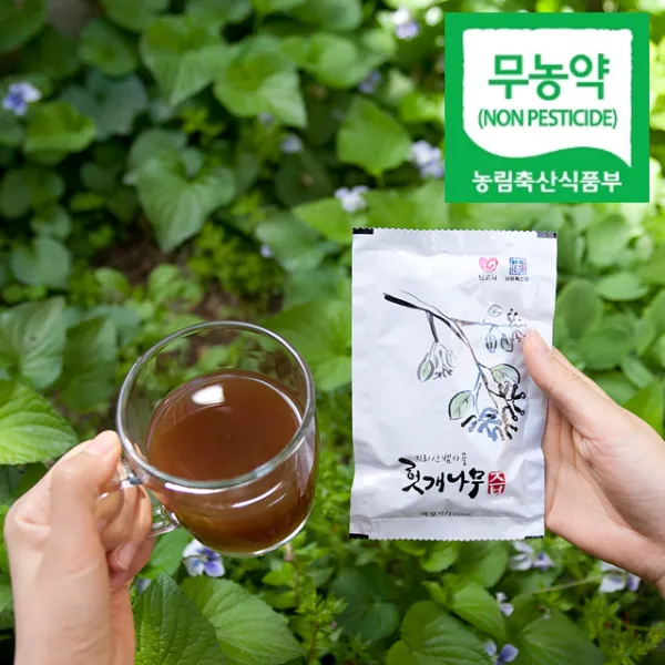 셋째딸농부 국내산헛개나무즙 열매 진액 무농약 지구자 액기스, 30포, 100ml